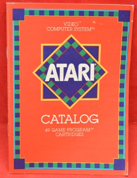 Atari 49 Game Catalog Booklet