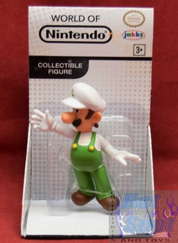 World of Nintendo Fire Luigi Collectible Figure