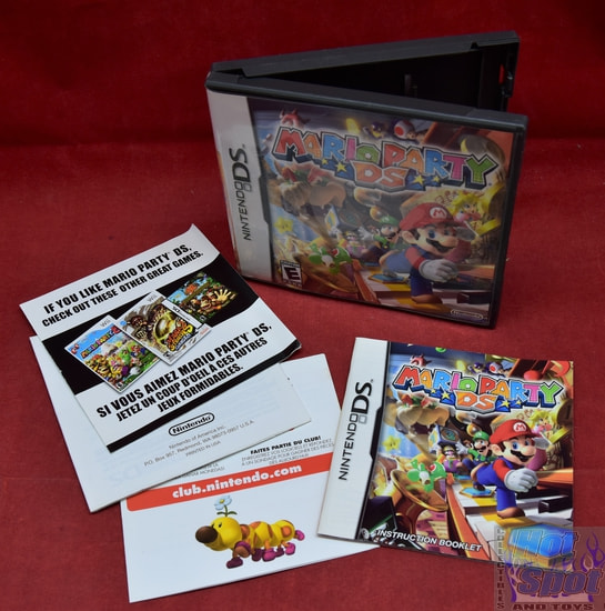 Mario Party DS Slip Covers, Cases, and Booklets