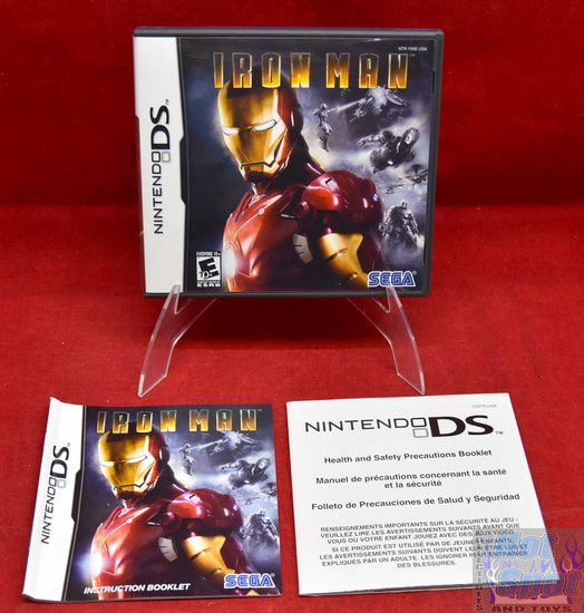 Iron Man Case, Instruction Booklet & Manual