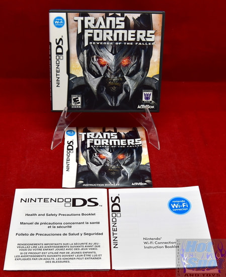 Transformers Revenge of the Fallen Case, Instruction Booklet & Manual