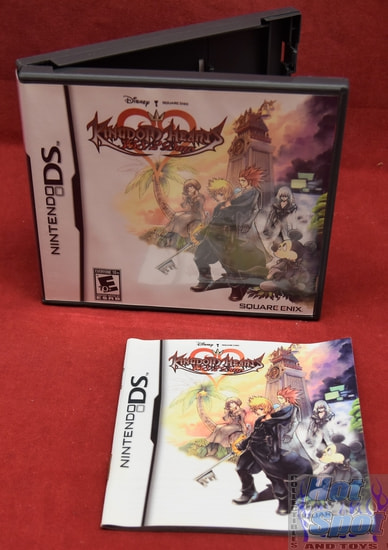 Kingdom Hearts 358/2 Days DS Covers, Cases, and Booklets