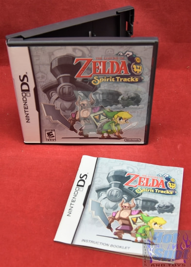 The Legend of Zelda Spirit Tracks DS Covers, Cases, and Booklets