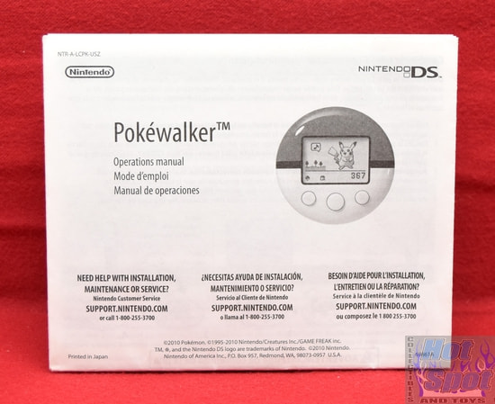 Pokewalker Operations Manual