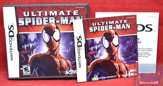 Ultimate Spider-man Original Case, Slipcover & Booklets