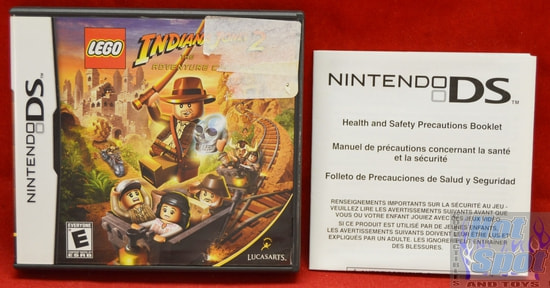 Indiana Jones 2 The Adventure Continues CASE ONLY