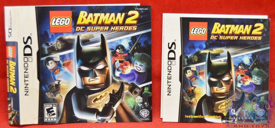 Batman 2 DC Super Heroes BOOKLET AND SLIP COVER ONLY