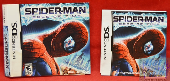 Spider-Man Edge of Time BOOKLET AND SLIP COVER ONLY