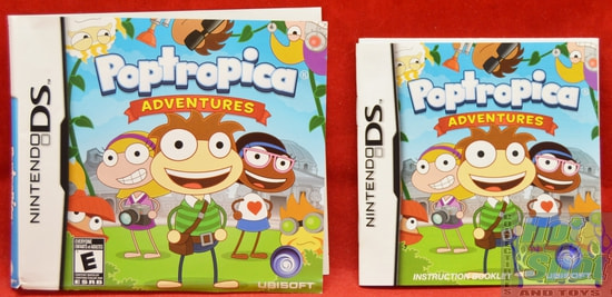 Poptropica Adventures BOOKLET AND SLIP COVER ONLY