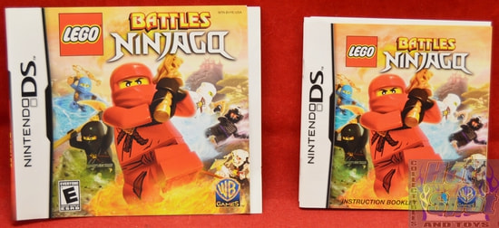 LEGO Battles Ninjago BOOKLET AND SLIP COVER ONLY