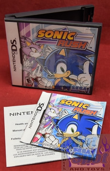 Sonic Rush DS Covers, Cases, and Booklets