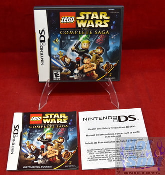 Lego Star Wars The Complete Saga Case & Instruction Booklet