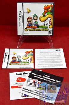 Mario & Luigi Bowser's Inside Story Case, Manual & Inserts