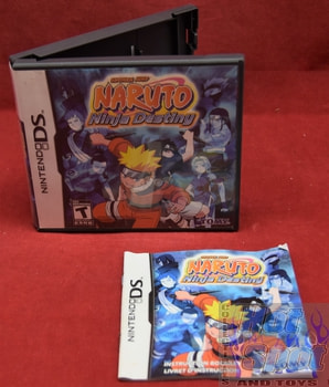 Naruto Ninja Destiny DS Covers, Cases, and Booklets