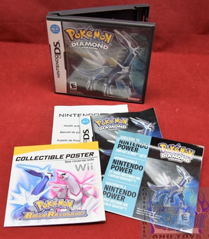 Pokemon Diamond Version DS Covers, Cases, and Booklets