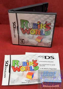 Rubiks World DS Covers, Cases, and Booklets