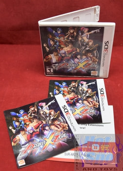3DS Project X Zone Covers, Cases, and Booklets