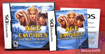 Age of Empires The Age of Kings Original Case, Slipcover & Booklets