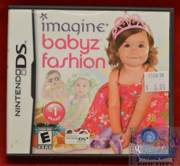 Imagine Babyz fashion Game Nintendo DS
