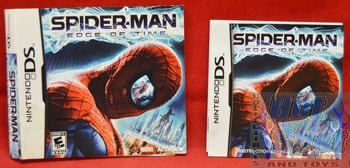 Spider-Man Edge of Time BOOKLET AND SLIP COVER ONLY
