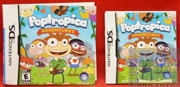 Poptropica Adventures BOOKLET AND SLIP COVER ONLY