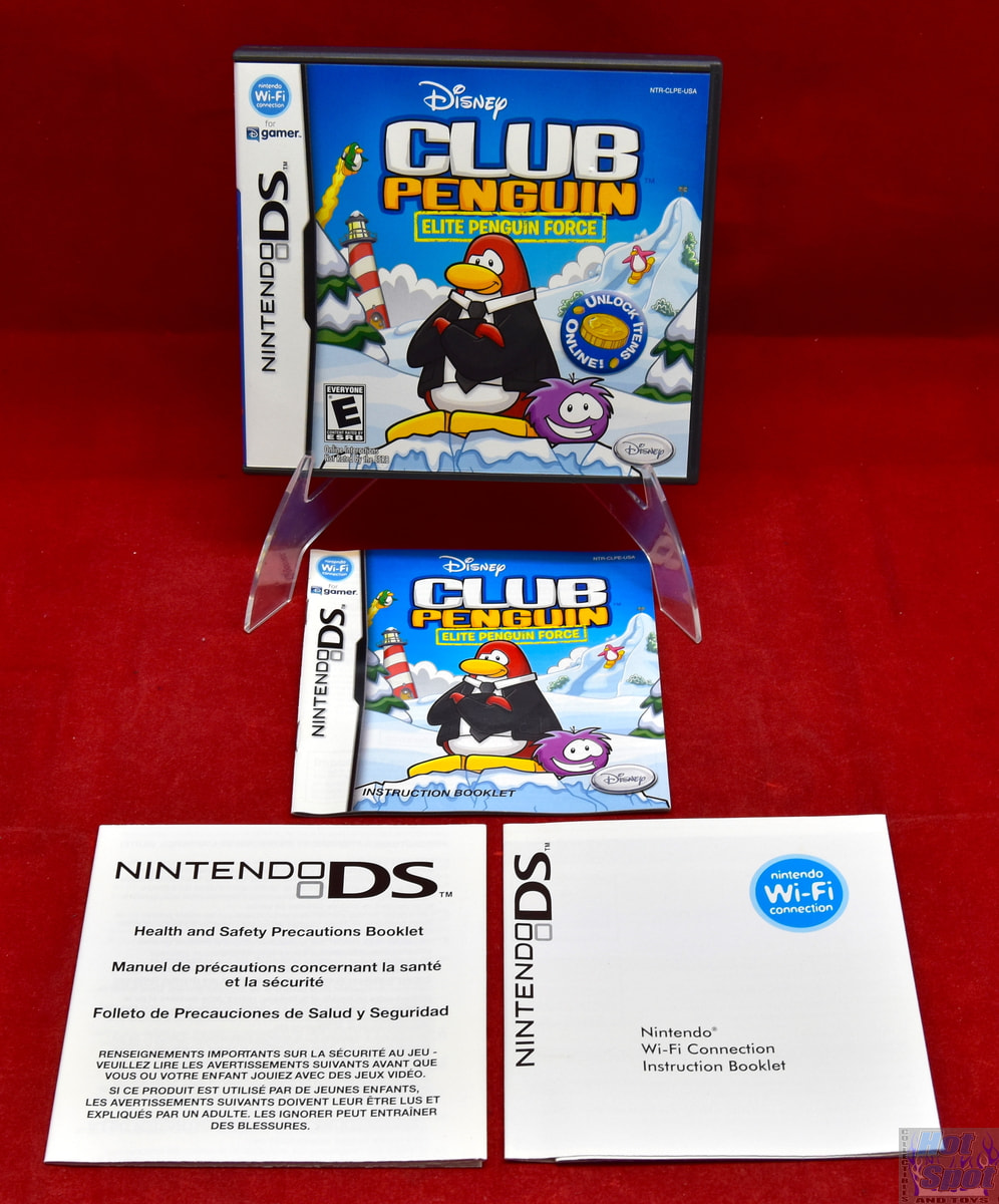 Hot Spot Collectibles and Toys - Club Penguin Elite Penguin Force Case,  Instruction Booklet & Manual