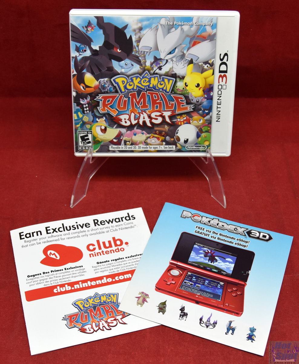 Hot Spot Collectibles Toys - 3DS Pokémon Rumble Blast Case & Inserts