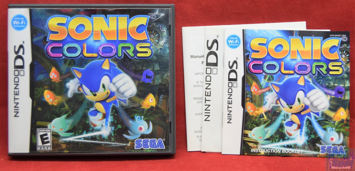 Sonic Colors The Video Game Nintendo DS 2010 in Original Case No Manual  Rated E 