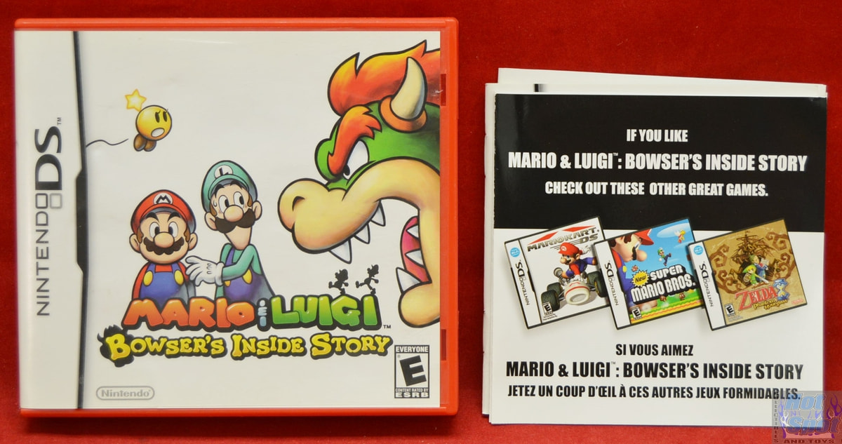 Mario & Luigi: Bowser's Inside Story, Nintendo DS, Games