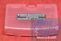 GameBoy Advance Original Pink Translucent Battery door