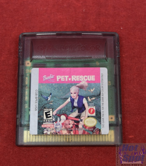 Barbie's Pet Rescue Cart Game