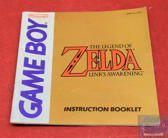 The Legend of Zelda Link's Awakening Booklet