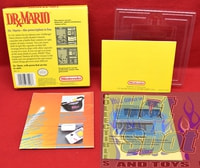 Dr. Mario Original Box, Manual & Inserts! *NO GAME*