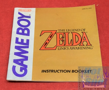 The Legend of Zelda Link's Awakening Booklet