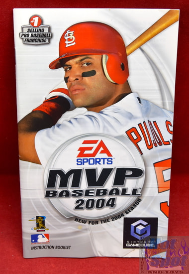 MVP Baseball 2004 Instruction Booklet ONLY