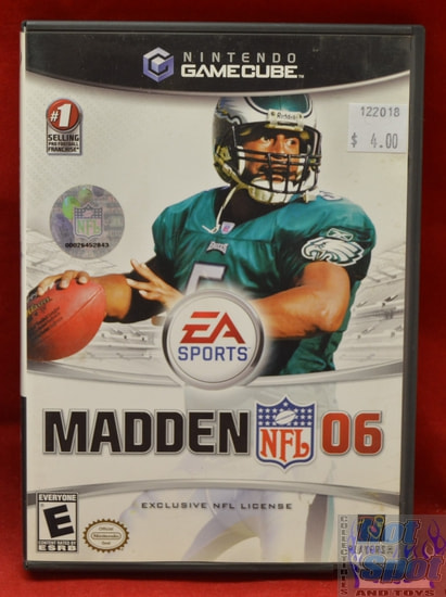 Madden NFL 06 Game Nintendo Gamecube