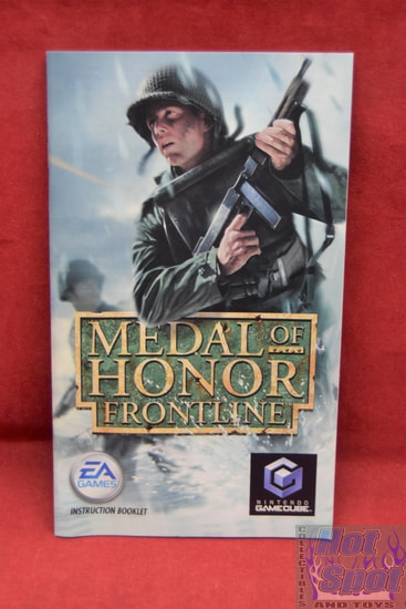 Medal of Honor Frontline Instruction Manual Booklet