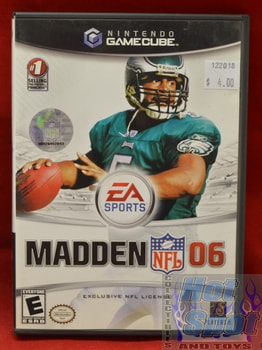 Madden NFL 06 Game Nintendo Gamecube