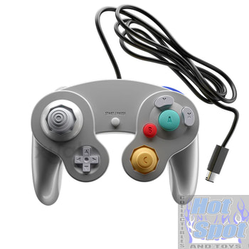 XYAB Nintendo Gamecube Wired Controller-Silver