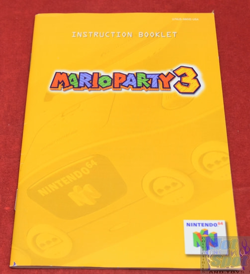 Mario Party 3 N64 Instruction Booklet