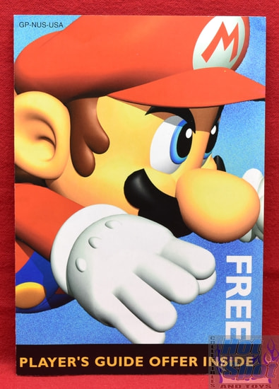 Super Mario 64 Player's Guide Offer Insert