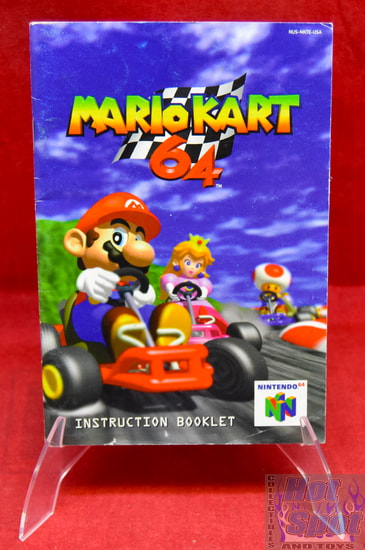 Mario Kart 64 Instruction Booklet