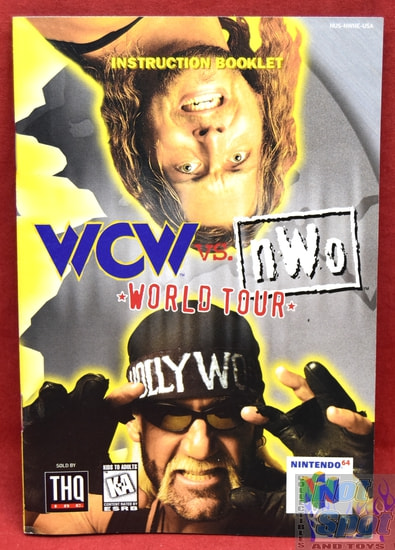 WCW vs. nWo World Tour Instruction Booklet