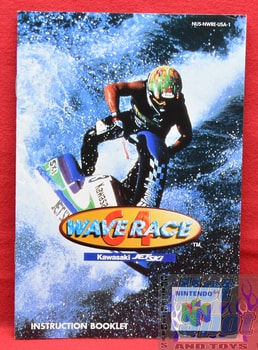 Wave Race 64 Instruction Booklet