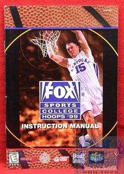 FOX Sports College Hoops 99 Instruction Manual