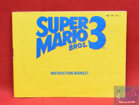 Super Mario Bros. 3 NES Instruction Booklet
