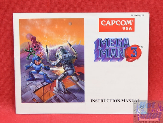 Mega Man 3 Instruction Manual