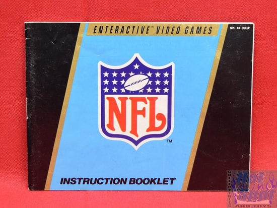 NFL National Football Instruction Booklet