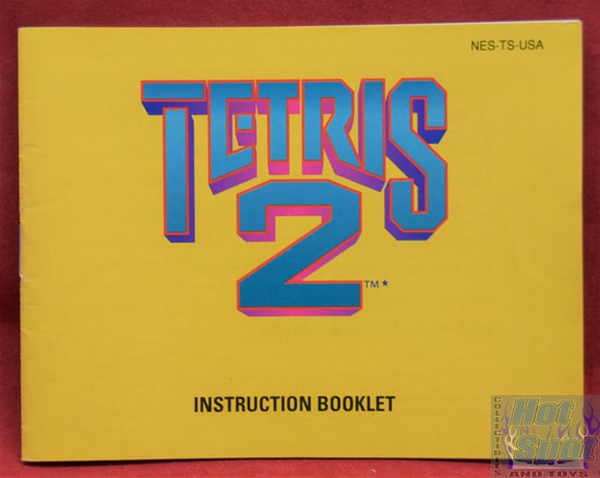 Tetris 2 Instruction Booklet