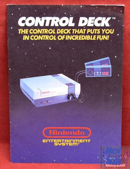 NES Control Deck Console Instruction Booklet Manual
